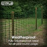 Oypla Heavy Duty Green Safety Barrier Mesh Fencing 1m x 15m view 3