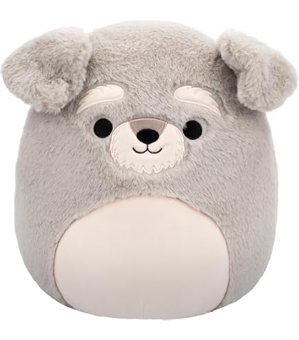 Squishmallows Brian Il Cane Grigio, Taglia Mini 5 Pollici - Foto 3