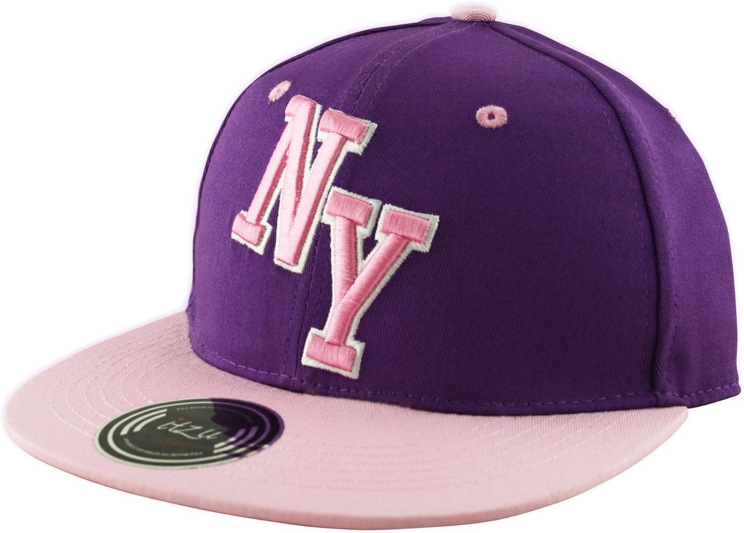 purple ny hat