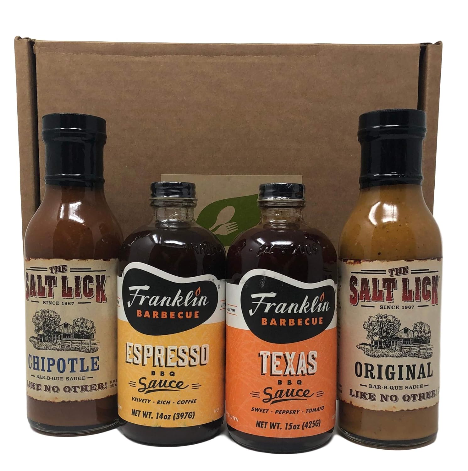 My Natural Gourmet Best Of BBQ Collection (The Ultimate Texas BBQ Sauce Gift Set)