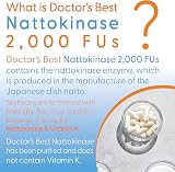 Doctor's Best Nattokinase 2000 FU 270 Vegan Capsules Lab Tested Gluten Free view 4