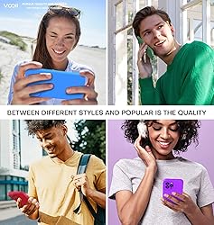 Vooii Compatible with iPhone 15 Pro Case, Upgrade