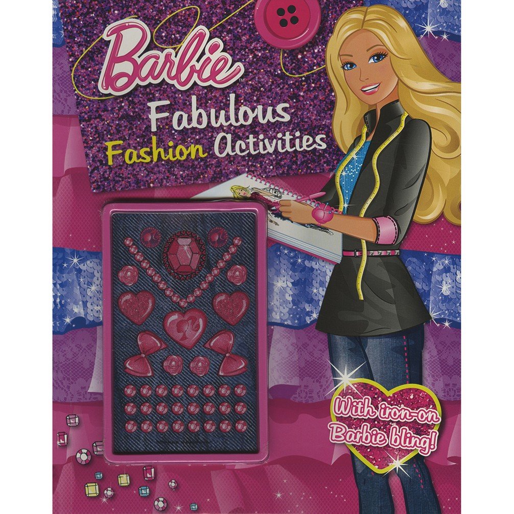 barbie fabulous fashion activity book
