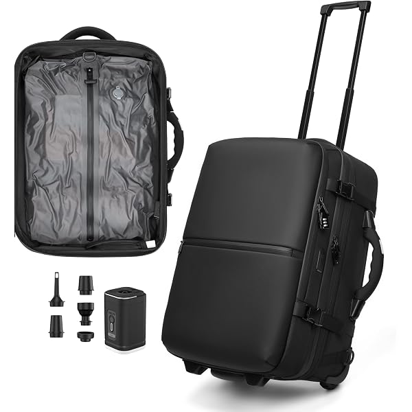 Amazon.com: POIXM Vacuum Seal Travel Backpack 70L Expandable Air