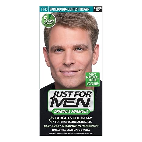 Just For Men Shampoo In Hair Color Kit Dark Blonde 4939 1 Ea