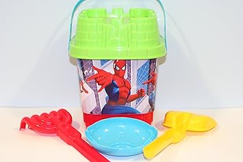spiderman bucket and spade