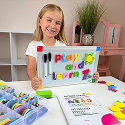 291Pcs ABC Magnets Board Magnetic Letters Numbers