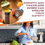 Wellehomi Can Opener Manual Heavy Duty Stainless Steel with Magnet Two view 8