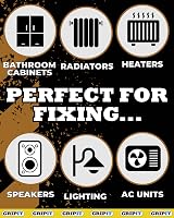 Gripit Brown Plasterboard Fixings Pack of 8 Heavy Duty Stud Wall Fixings view 3