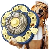 KADTC 3-Level Dog Puzzle Toy, Spin to Release Treat Dispenser &amp; Slow Feeder | LARGE SIZE - Slide, swing, sniff, search: 4 play modes curb boredom, channel energy, build focus, deliver mental stimulation.