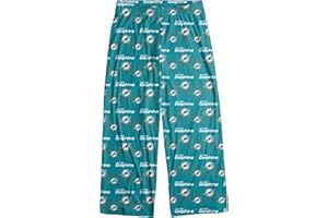 FOCO Miami Dolphins Men's Scatter Pattern Pajama Lounge Multi Color Pants
