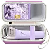 Case Compatible with Panasonic ES-AWL6AG/ES-AWL8AV/ES-WL80 Electric Shaver for Women Cordless 3 Blade Razor Pop-Up Trimmer Close Curves. Ladies Shave Razors Holder Fits for Charger -Purple (Box Only)