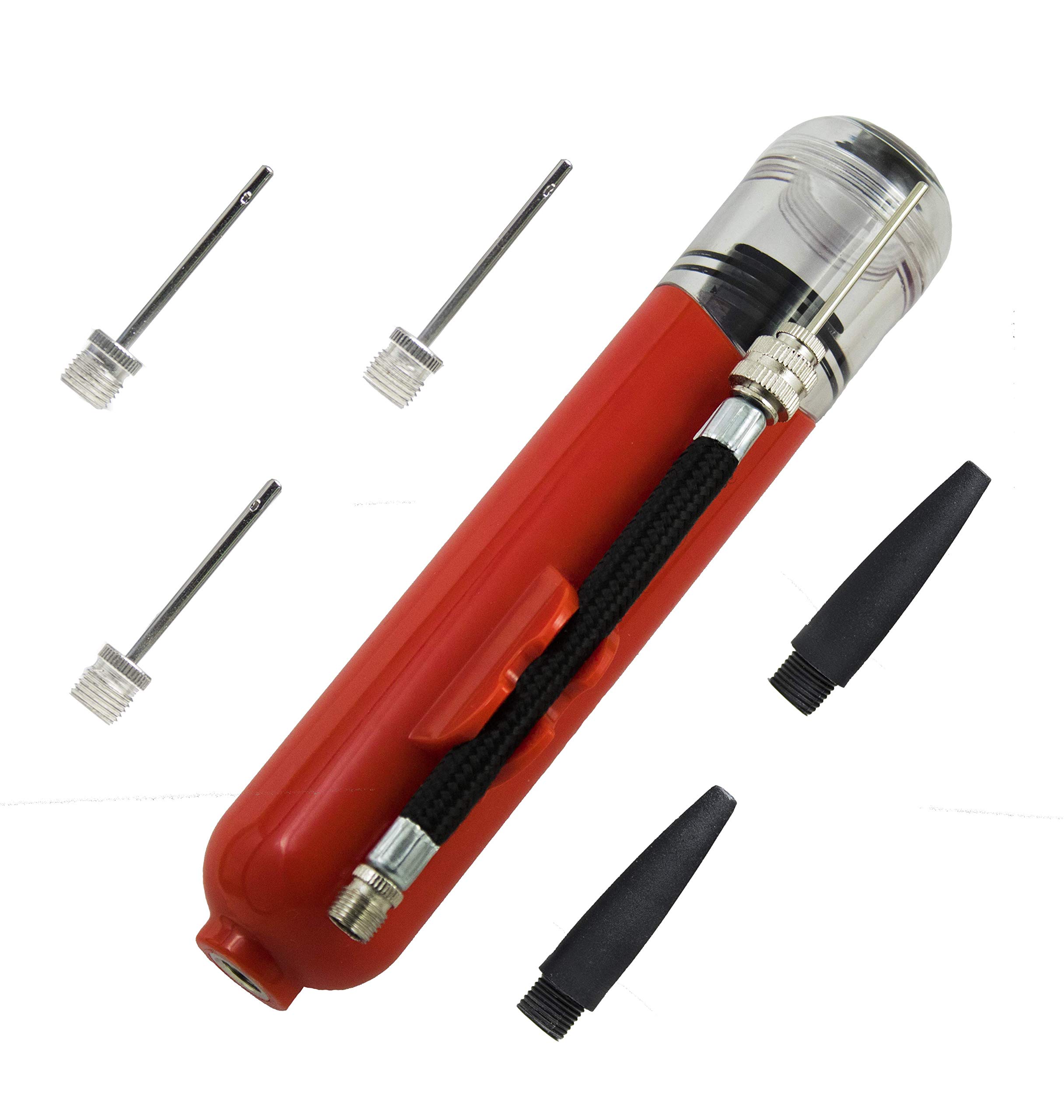 ActiveAir Ball Pump Basketball Pump with Needles Small Hand Pump for Inflatables