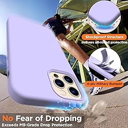 COFFKER for iPhone 12 Pro Max Case, [2X Camera