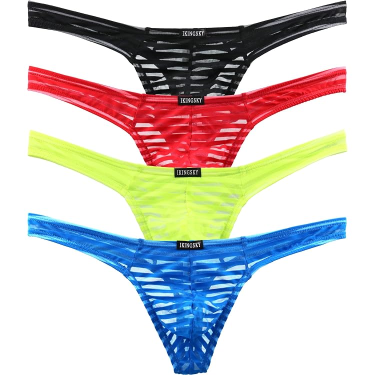 String Homme Léopard - Taille Basse, Dos En Y, Microfibre Douce, Poche Ergonomique - Look Sexy Et Confortable - 6