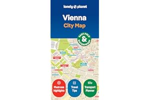Lonely Planet Vienna City Map: Durable, Waterproof, Easy-Fold Planning Map with Attractions & Walking Tours