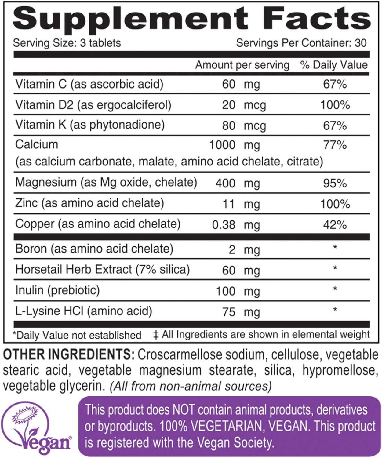 DEVA Vegan Cal MAG Plus - Supplement with Calcium, Magnesium, Zinc, Boron, Vitamin C, D & K - Daily Nutritional Supplement to Maintain Strong Bones* - 90 Vegetarian/Vegan Tablets, 2-Pack: Health & Personal Care