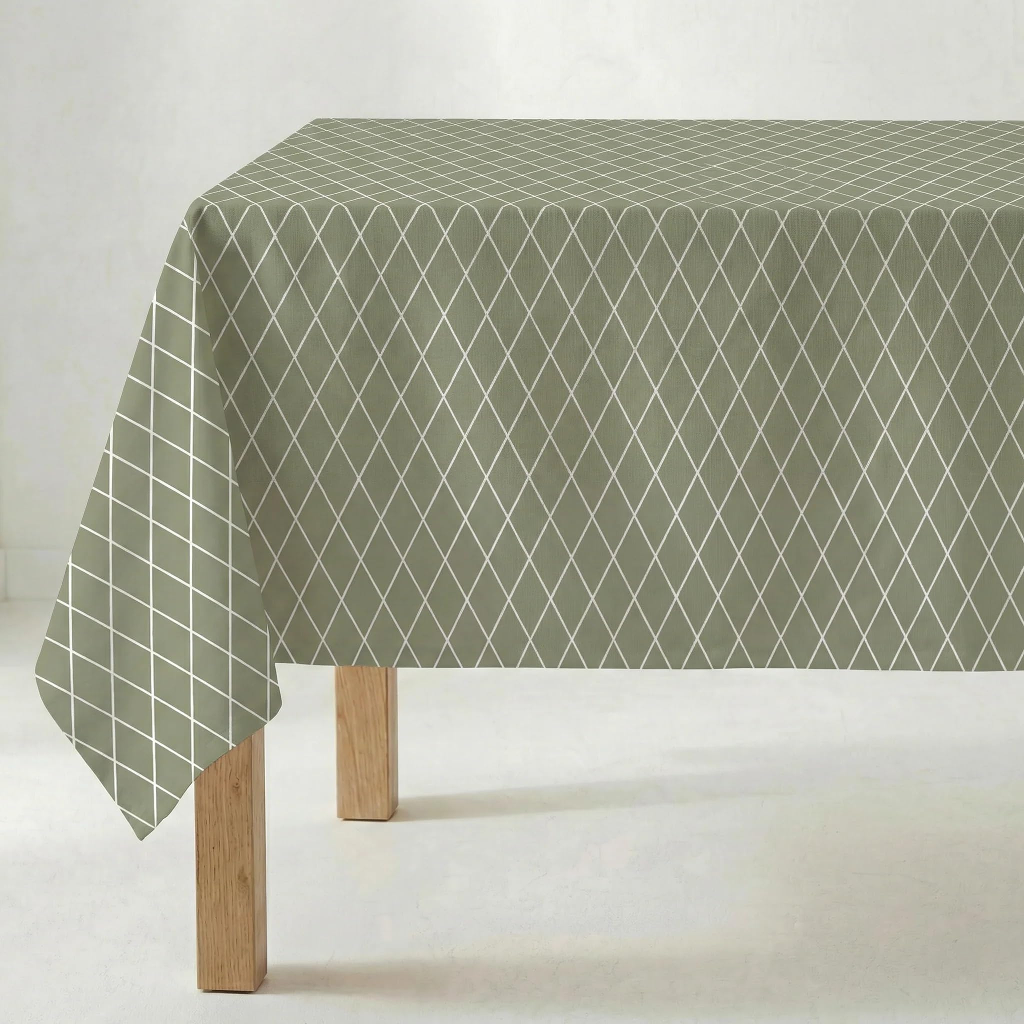 BELUM | Tablecloth 300 x 140 cm Stain Resistant 100% Cotton Resin, Tablecloth No Oilcloth, Cotton Touch, Waterproof Tablecloth, Stain Resistant Liquid Repellent Tablecloth…