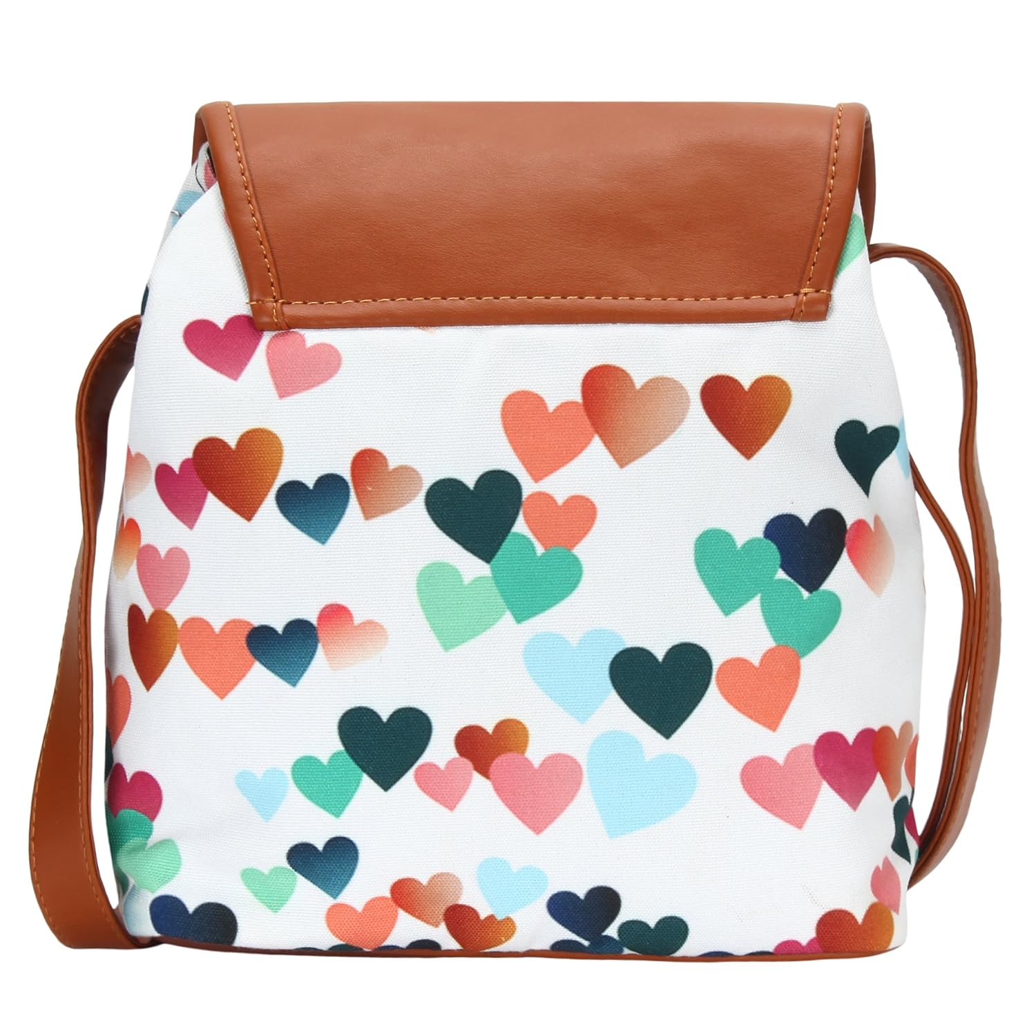 lychee bags girl's canvas sling bags (multicolour, lbhbcp93ht)