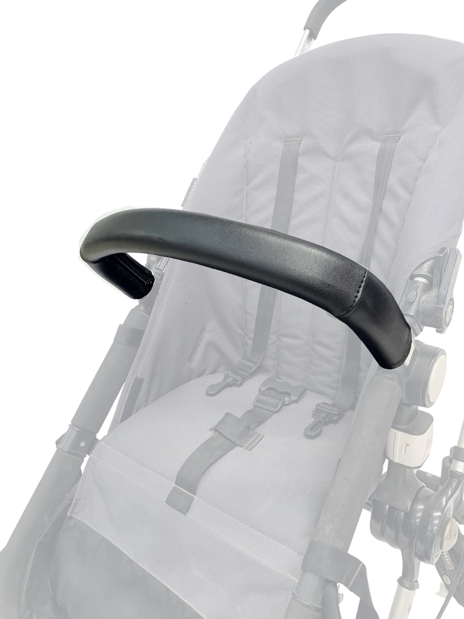 PROTEC TIF | Synthetic Leather Carry Handle Fitted Cover Compatible with Bugaboo Cameleon 1 and 2 | to Fit Over The Original Rubber |