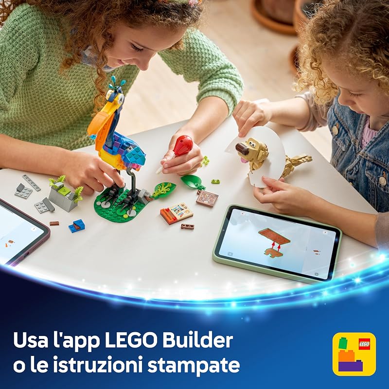 | Disney Pixar Kevin e Dug - Cane Golden Retriever Giocattolo e Uccello Esotico - Decorazione Camera da Letto Fai da Te - Idea Regalo di Compleanno per Bambine da 9 Anni e Fan del Film - 43290 — foto 8 di 8