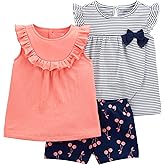 Simple Joys by Carter's baby-girls 3-piece Playwear Set