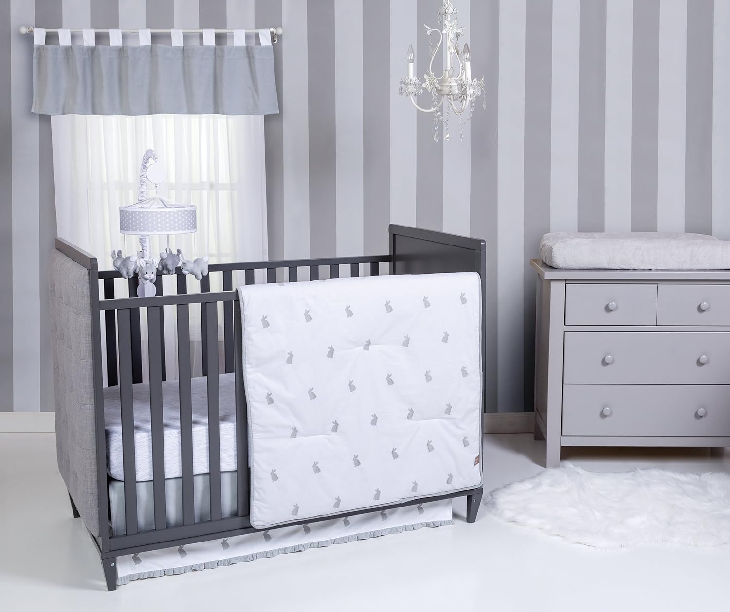 bunny crib set