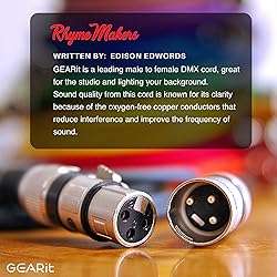 GEARit DMX to DMX Stage Lighting Cable