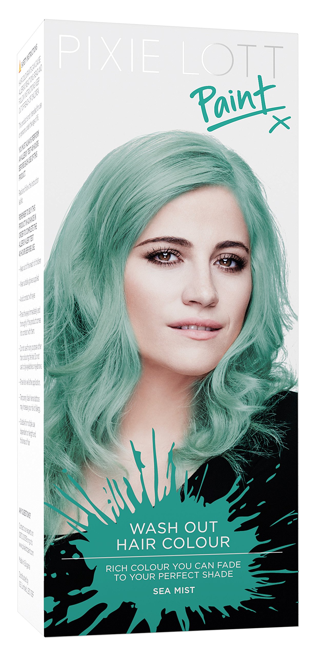 Pixie Lott Paint Wash-Out Hair Colour, Sea Mist