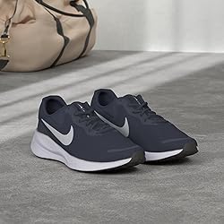 NIKE Men's Sneaker, Midnight Navy Pure Platinum