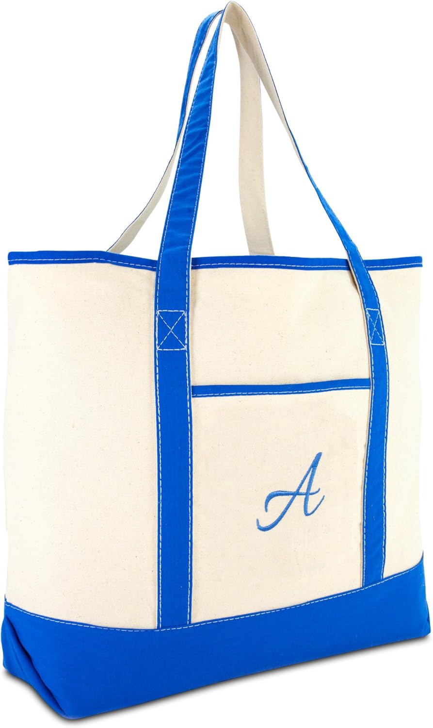 royal blue tote