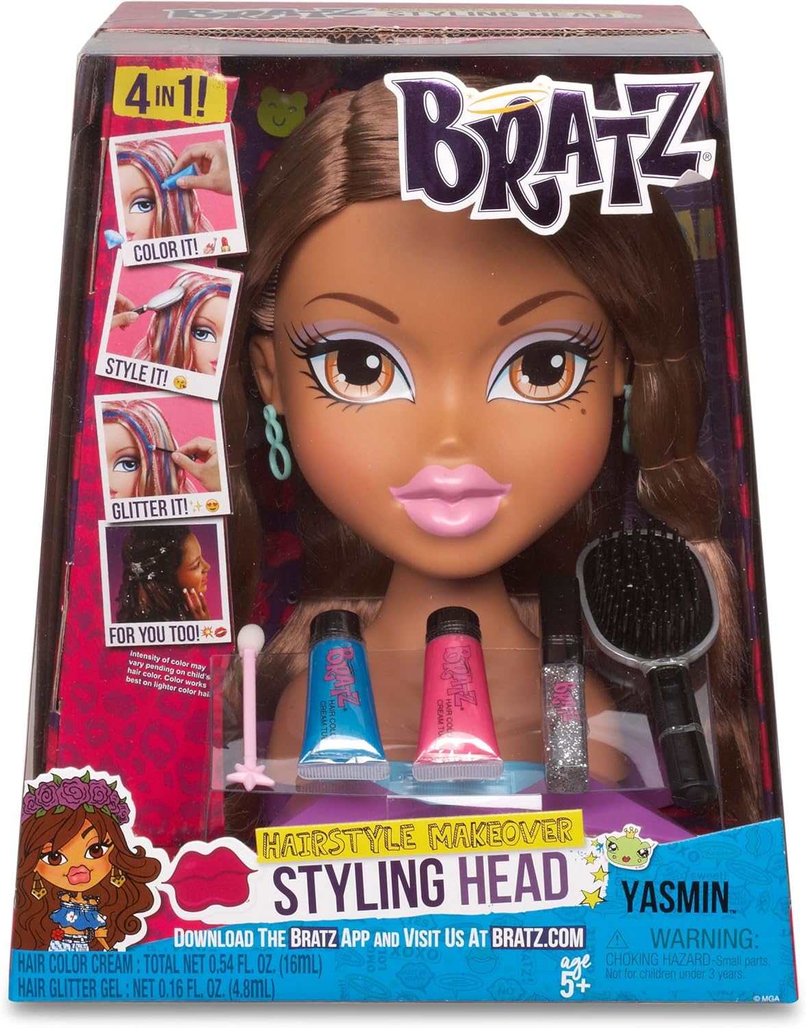 bratz yasmin head