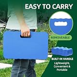 Ohuhu Premium Kneeling Pad 43x28x4cm Large Double-Sided Surface Blue view 5