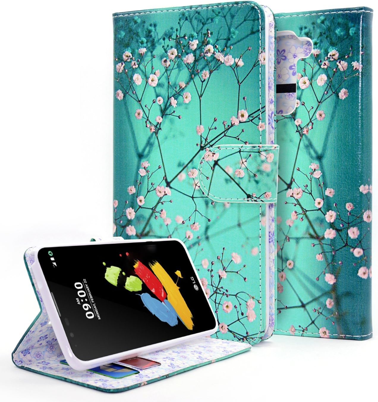 Best green wallet case for lg stylo 2