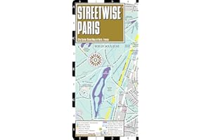 Streetwise Paris Map - Laminated City Center Street Map of Paris, France (Michelin Streetwise Maps)