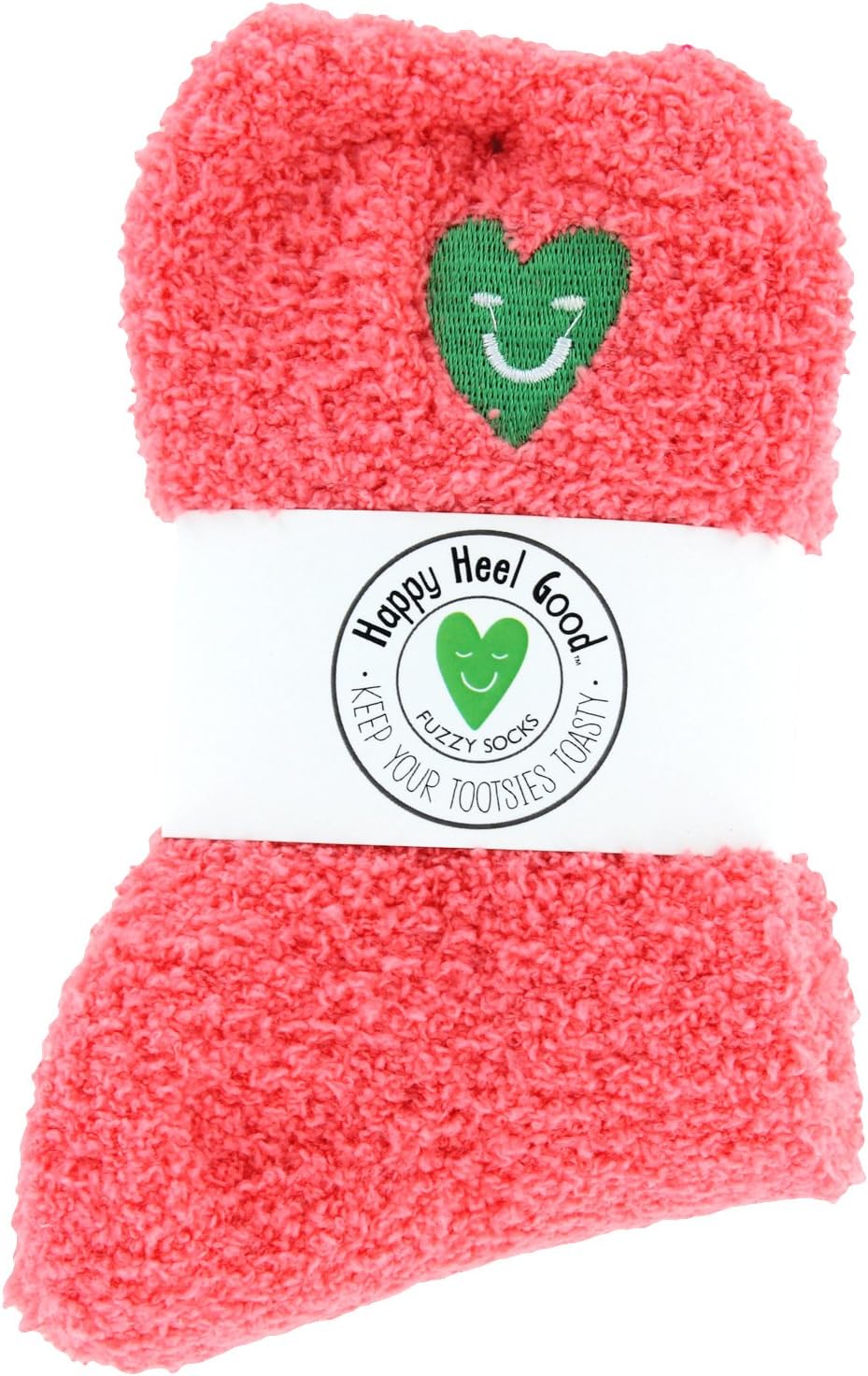 Happy Heel Good Fuzzy Socks