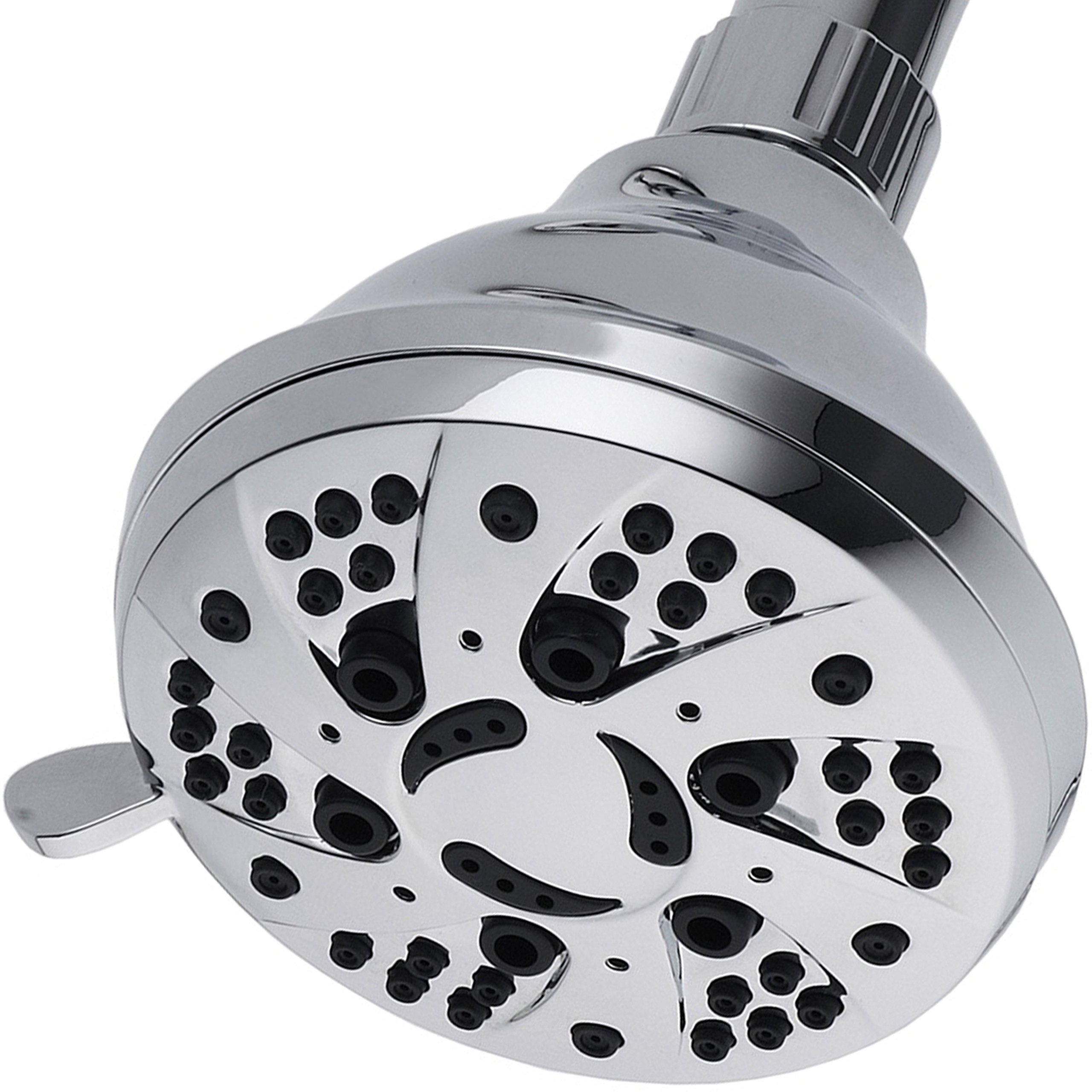 High Pressure 3.5 inch Rainfall Shower Head with 6 settings
