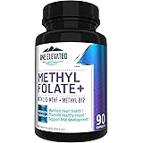 Double Strength & Most Bioactive Methyl Folate! Uniquely Formulated with Highest Pharmaceutical Grade Methylcobalamin (B12), 