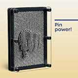 FiNeWaY Fineway Metal 3D Pin Art Toy Retro Desk Decor 18x14 cm view 2