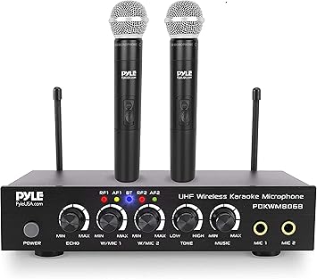 pyle karaoke microphone system