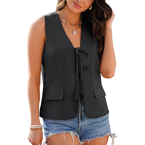 Outerwear Belle Poque Women's Suit Vest Tops Business Casual V Neck M 645867