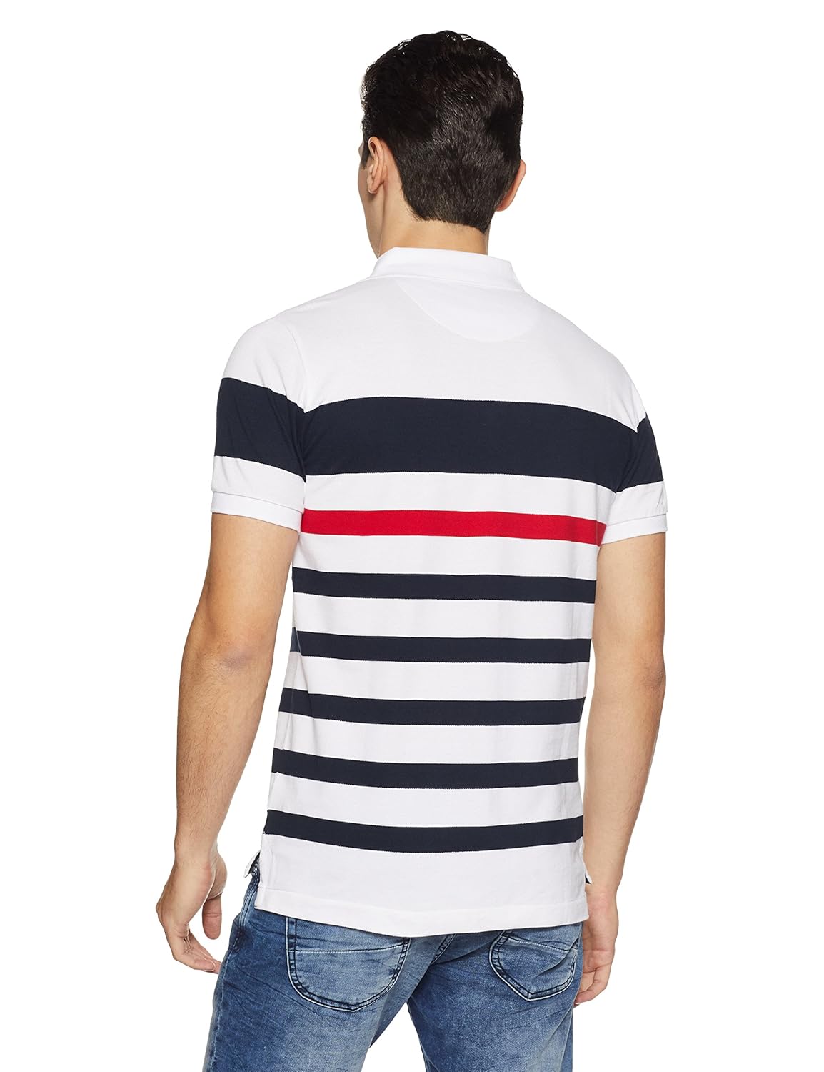 us polo association men's striped regular fit polo
