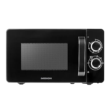 MICROONDAS MEDION MD 18687 NEGRO - 700W - 17 LITROS - 6 NIVELES ...