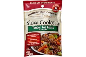 Orrington Farms Slow Cookers Seasoning Mix, 2.5 Oz, Tender Pot Roast, 30 Oz (Pack of 12)