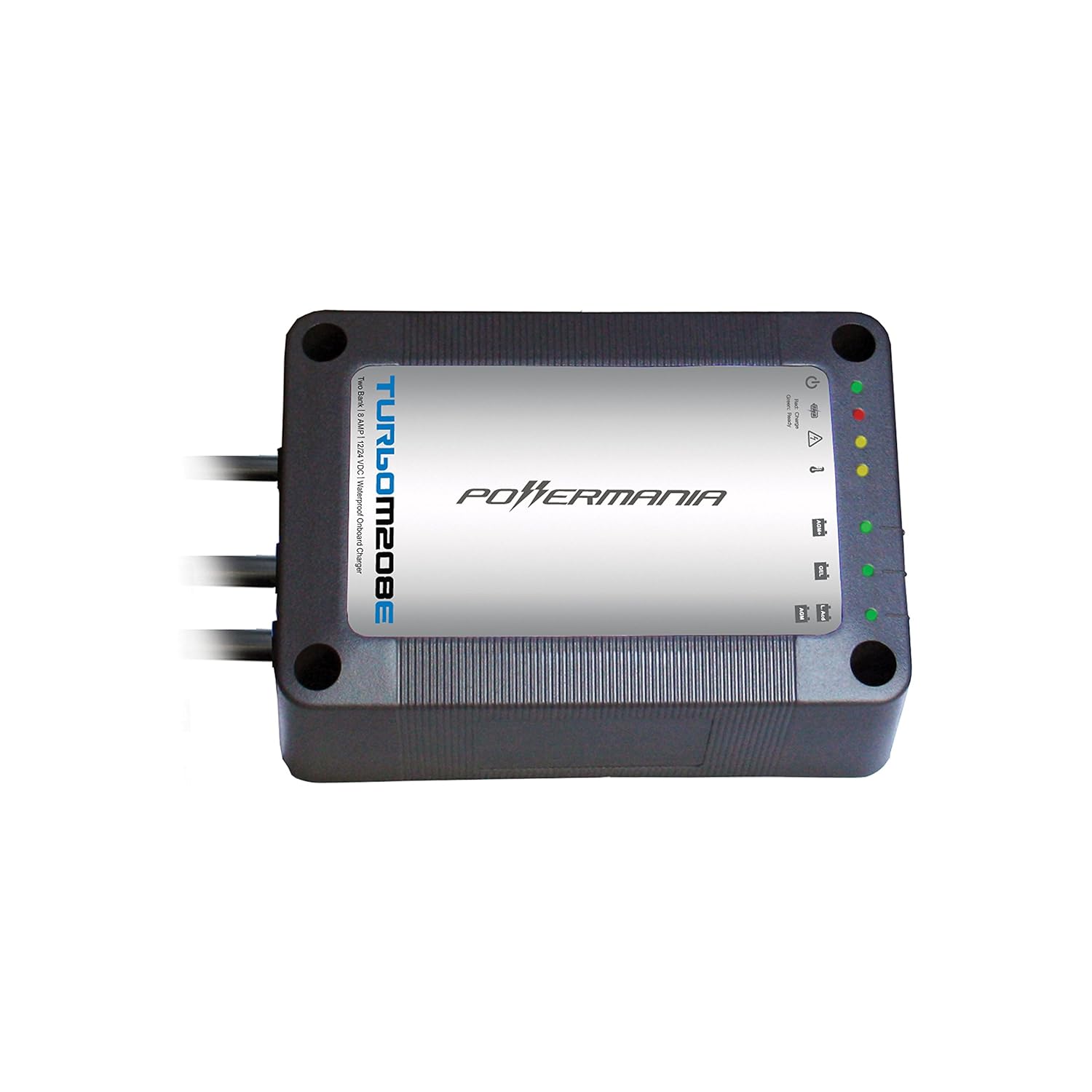 Powermania Turbo M208E waterproof battery charger Powermania Inc 3004.