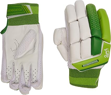 youth batting gloves green