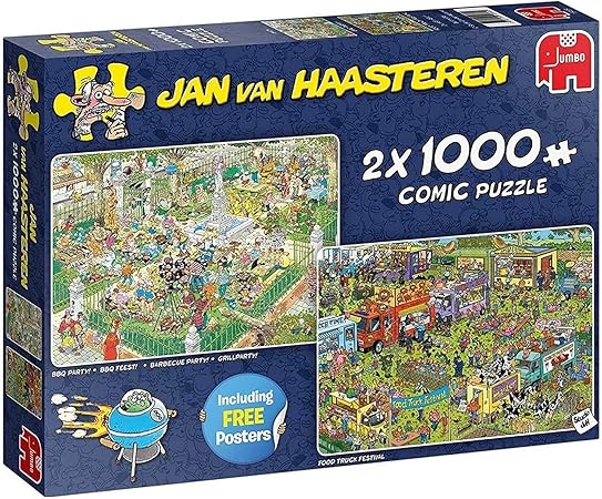 Amazon Jumbo フードフェスティバル 2 1000 5月 マルチカラー ジグソーパズル おもちゃ