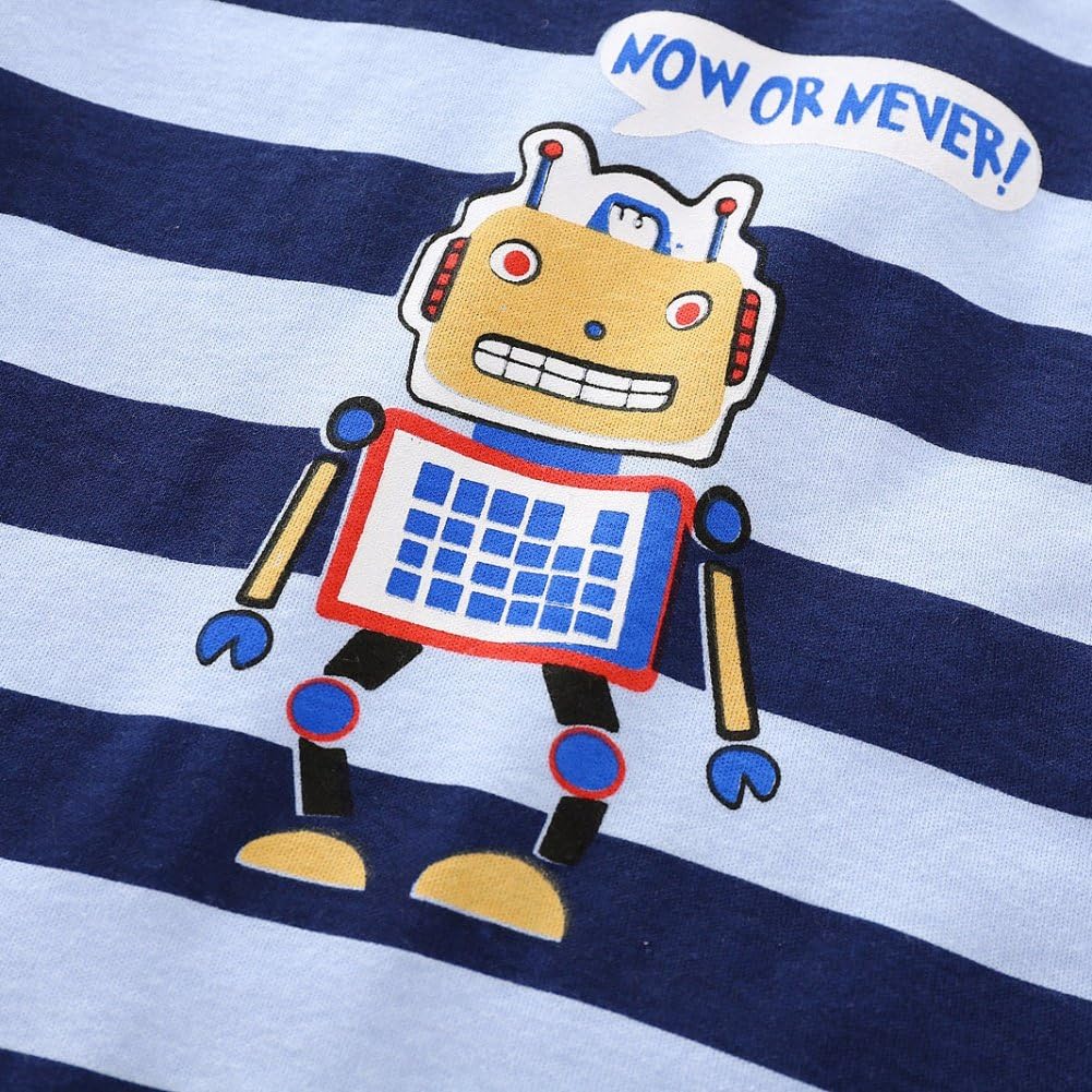 Bobora Pyjamas Bebe Garcon Motif De Dessin Anime Bebe Filles Garcons Manches Longues Vetements De Nuit Bebe Novex Bebe Garcon 0 24m