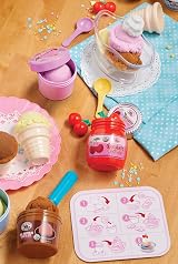 Little Tikes Creative Chefs Ice Cream Kit with Make-It Mix Sand 17 Accessories view 8
