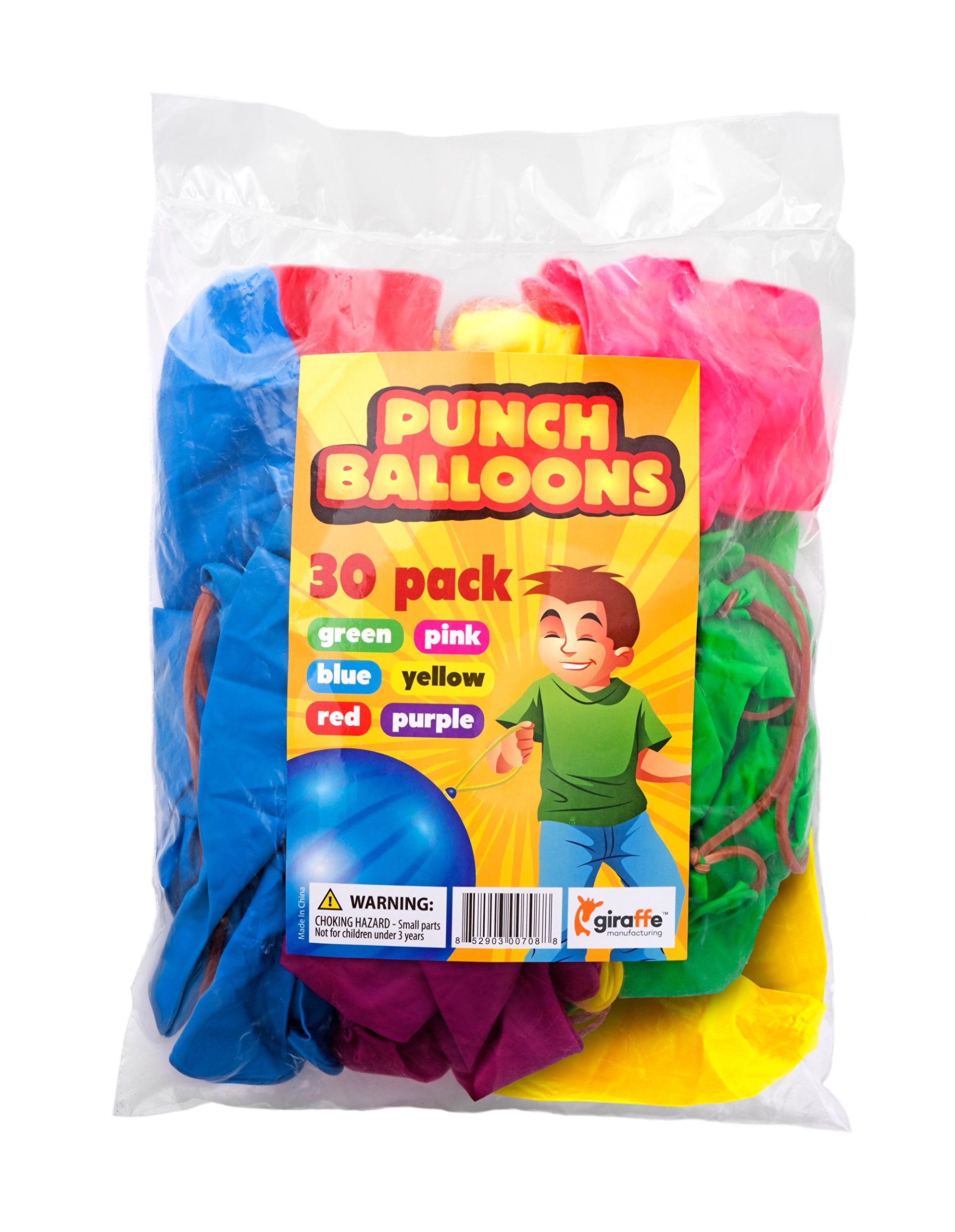 Giraffe Neon Punch Balloons (30 Count) 852903007088 eBay